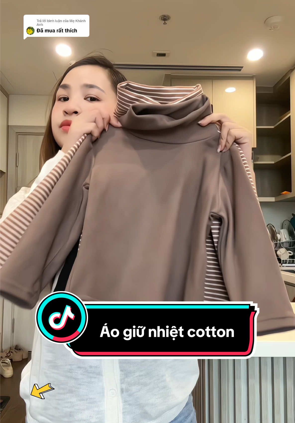 Trả lời @Mẹ Khánh Anh Áo giữ nhiêth cho bé cổ cao dáng Hàn chất nỉ cotton cao cấp co dãn 4 chiều. #megaoreview123 #quanaotreem #aogiunhietchobe #aoamchobe #aogiunhietbetrai 