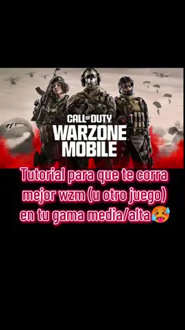Tutorial para optimizar juegos en android#fyp #pubg #freefire #callofdutymobile #warzonemobile 