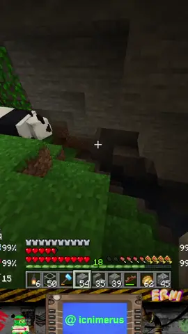 los pandas comen... PIEDRA?! #Minecraft #panda #stream #live #gaming