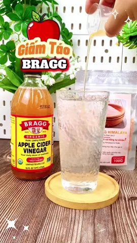 Giấm Táo Hưu Cơ Bragg pha uống ngày 2 lần mà thấy thay đổi nhiều nha! Bạn đã trải nghiệm thử???✨🍎🍎🍎✨ #giamtaobragg #giamtaohuuco #bragg #giamtao #saleluongve 