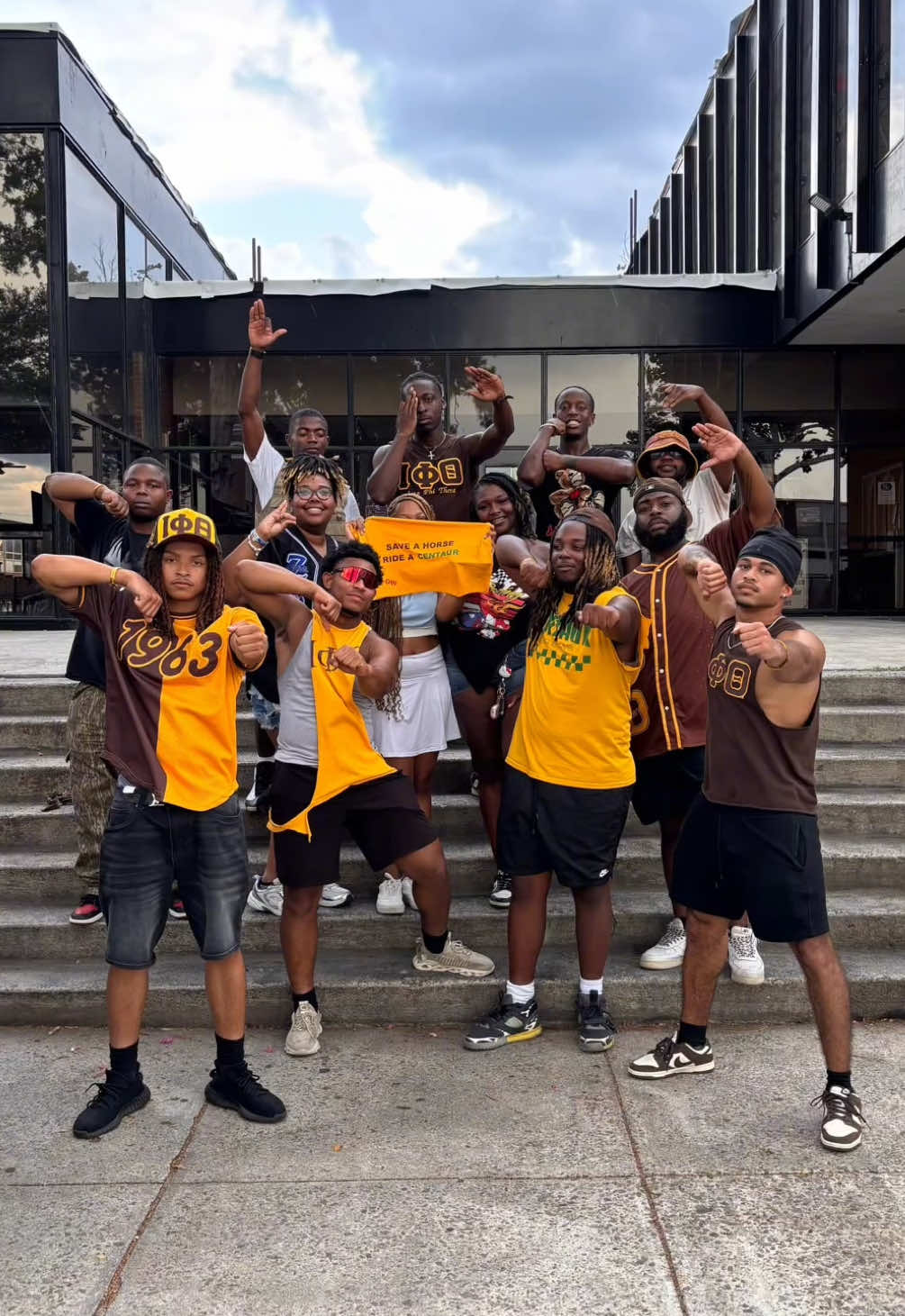 love me a good bow & shield 🤪 Happy Founders Day 💛🤎 #iotaphitheta #foundersday #1963 