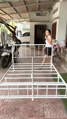 Giường ngủ sắt thiết kế đẹp #giuongngu #giuongngudep #Duyengiadung93 #giadunggiadinh 