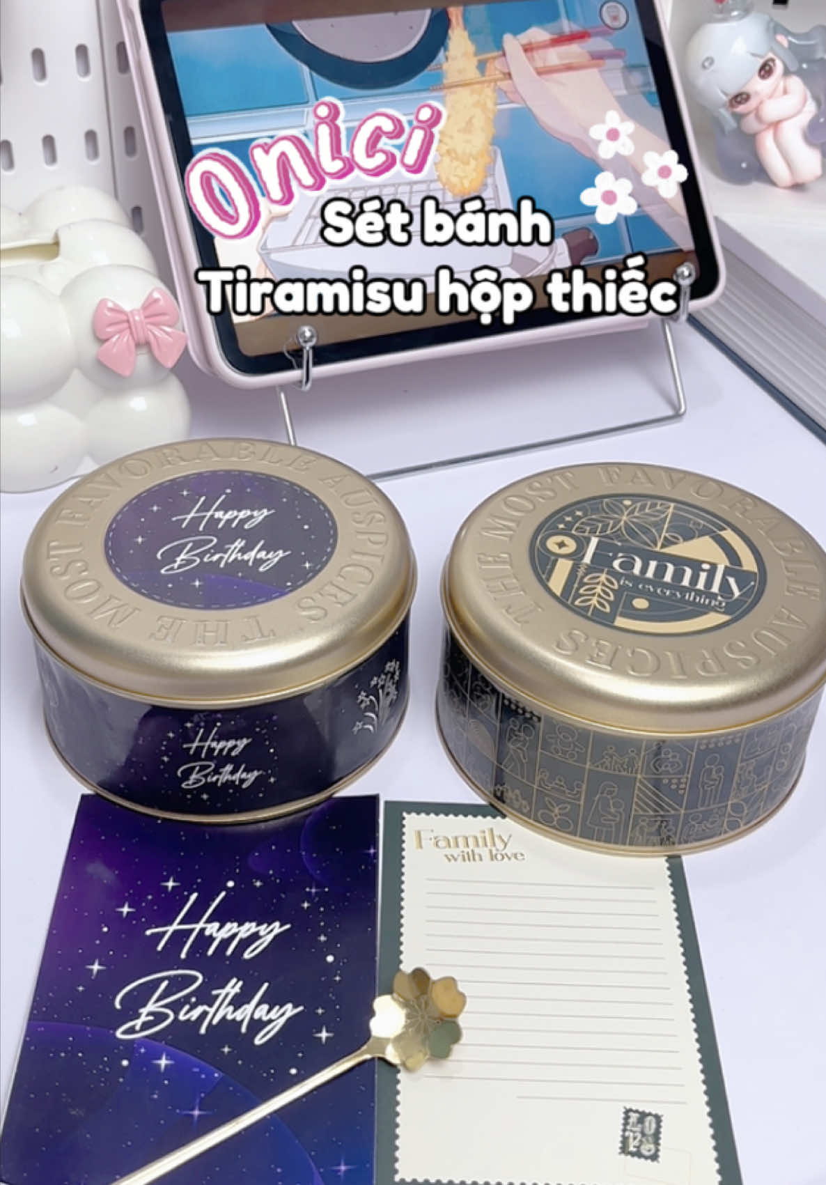 sét làm bánh tiramisu tại nhà siu dễ làm lun😋#onici #setbanhtiramisu #tiramisu #nauancungtiktok #tiramisuhopthiec 