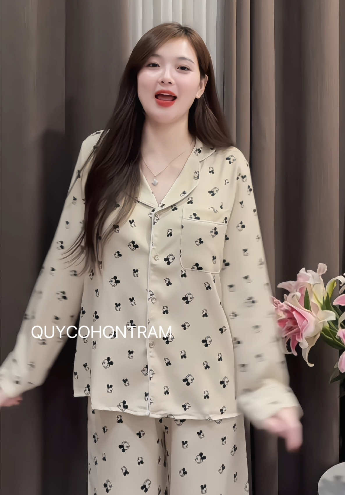 Bộ đồ mặc Nhà xinh xắn  #pijama #bomacnha #bonguxinh 