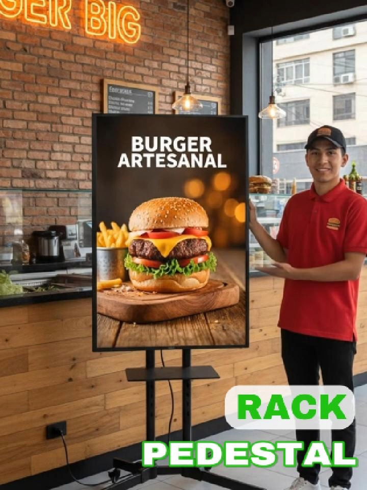 ✨ ¿Tienes un negocio y quieres que tu publicidad destaque? Nuestro Rack Pedestal con ruedas es la solución perfecta 🚀 Haz que tu pantalla se convierta en un imán de clientes 😍 📲 Escríbenos y lleva el tuyo: WhatsApp: 973 499 999 📦 Viene en caja, listo para armar 🛠️ Fácil armado en minutos 🚚 Envíos en Lima y a todo el Perú #Publicidad #Negocios #Emprendedores #RackPedestal #SoporteTV #PublicidadEfectiva #RackLima #RackJesúsMaría #rackMiraflores #RackPuebloLibre#rackperú #RackLince #RackLosOlivos #RackIndependencia