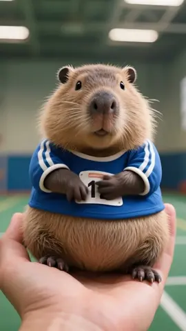 The skirt cannot rub the belly#水豚 #有趣的动物 #capybarawolink #wolinkcapybara #卡皮巴拉 #cutepet 