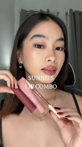 my recent @Sunnies Face lip combo 💋 #makeup #lipcombo #beauty #fyp 