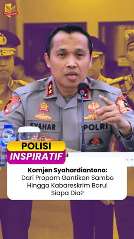 🔥 KABAReskrim ! Komjen Syahardiantono – polisi tegas dengan pengalaman 3 dekade lapangan.
 Dari operasi besar hingga benahi internal Polri, kini pimpin reserse terbesar di Indonesia.
 Siap bawa penegakan hukum lebih keras & lebih adil!
 #KabareskrimBaru #PolriTegas #Syahardiantono #PolriPresisi #PenegakanHukum
