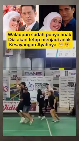 Walaupun sudah mempunyai anak, dia tetap menjadi anak kesayangan ayahnya #beritaartis #beritaviral #fypviral 