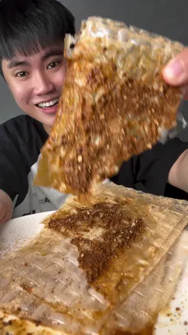 Bánh tráng xè ki cay #xuhuong #viral #anvat 