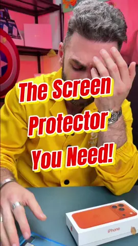 “Try this screen protector once and you’ll fall in love with it — it’s just that convenient. Pop it on, and in 15 seconds, job done!”#MAGICJOHN #foryoupage❤️❤️ #UK #london #screenprotector   