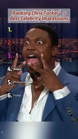 Ranking Chris Tucker’s Best Impressions of Celebrities.#ChrisTucker#Prince#RobertDeNiro#JackieChan#MichaelJackson