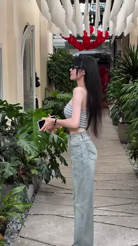 xinh yêu dữ tròiiii #dokimquyenshop #xuhuong #viral #outfit #quanjean 