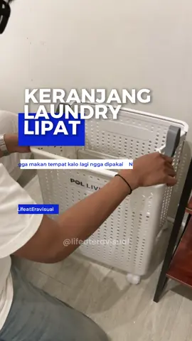 Keranjang serbaguna ini bisa dipake buat laundry, simpen mainan atau barang lainnya. Terus keranjang ini udah ada rodanya juga jadi kalo berat bisa digeser aja ngga usah diangkat #keranjangserbaguna #keranjanglaundry #laundrybag #promoguncang1010 #paydaysale 