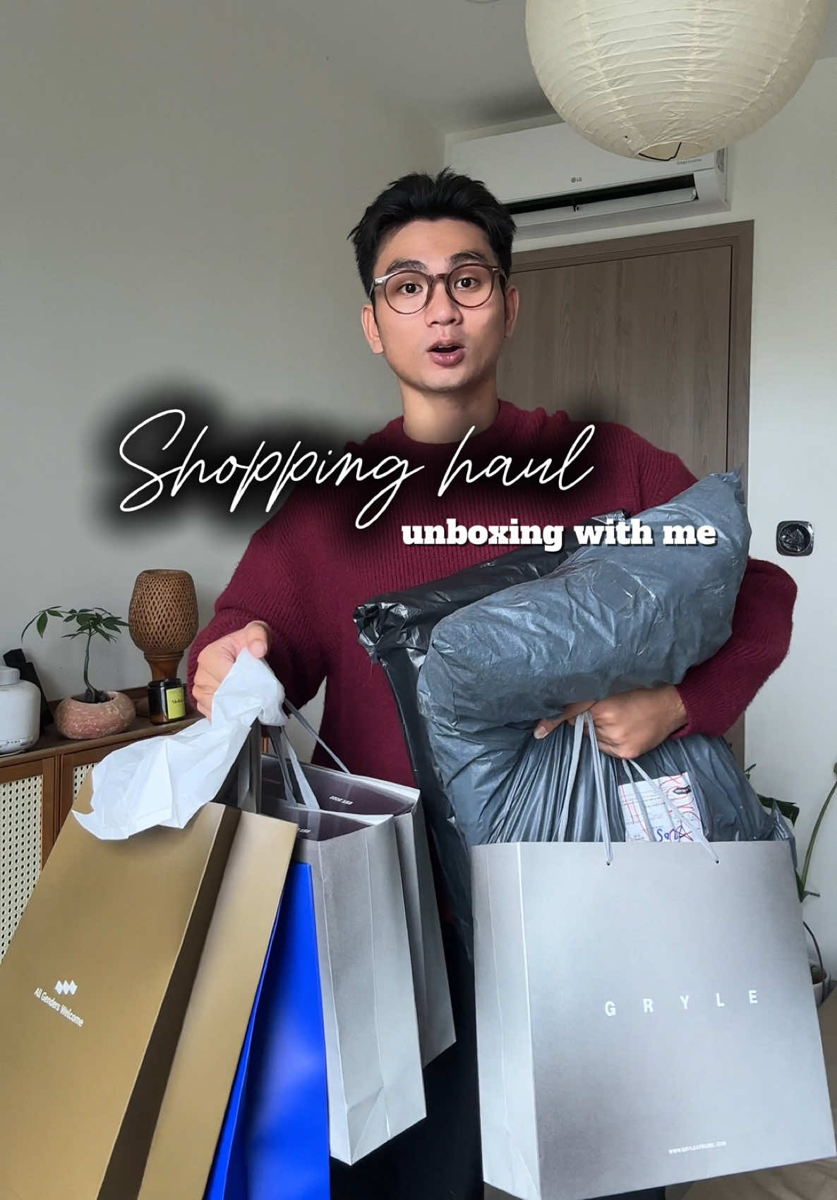 Lâu rồi mới làm video unbox, tém cốn quoáaaa 🤒 #danielsailam #LearnOnTikTok #koreastyle #unboxing #autumnoutfits 