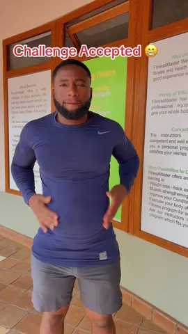 Challenge accepted let’s show our abs😎##benlove #smile #workout #exercise #workoutmotivation 