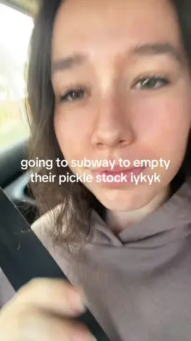 Pickles pickles pickles #fyp #subway #mukbang #pickles 