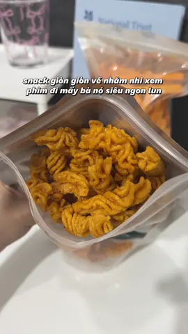 Snack giòn giòn nhăm nhi xem phim nè mấy bà #snackgiontan #snacktuoitho #xuhuongtiktok #viral #anvattiktok 