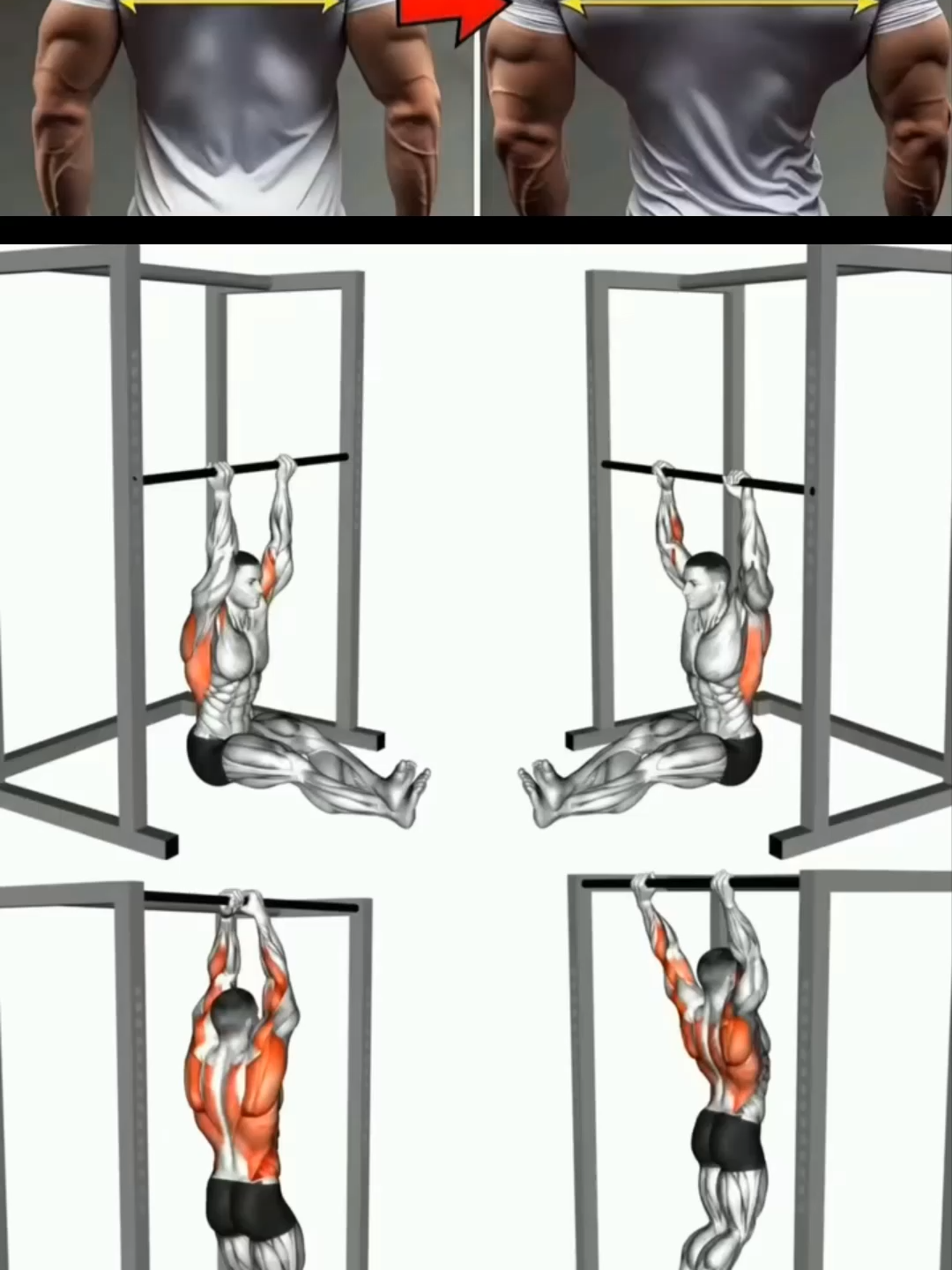 Effective Back Exercises 🔥 #GymTok #muscle #exercise #Fitness #workout #workoutroutine #workouttips #fit #fitnesstips #backday #backworkout