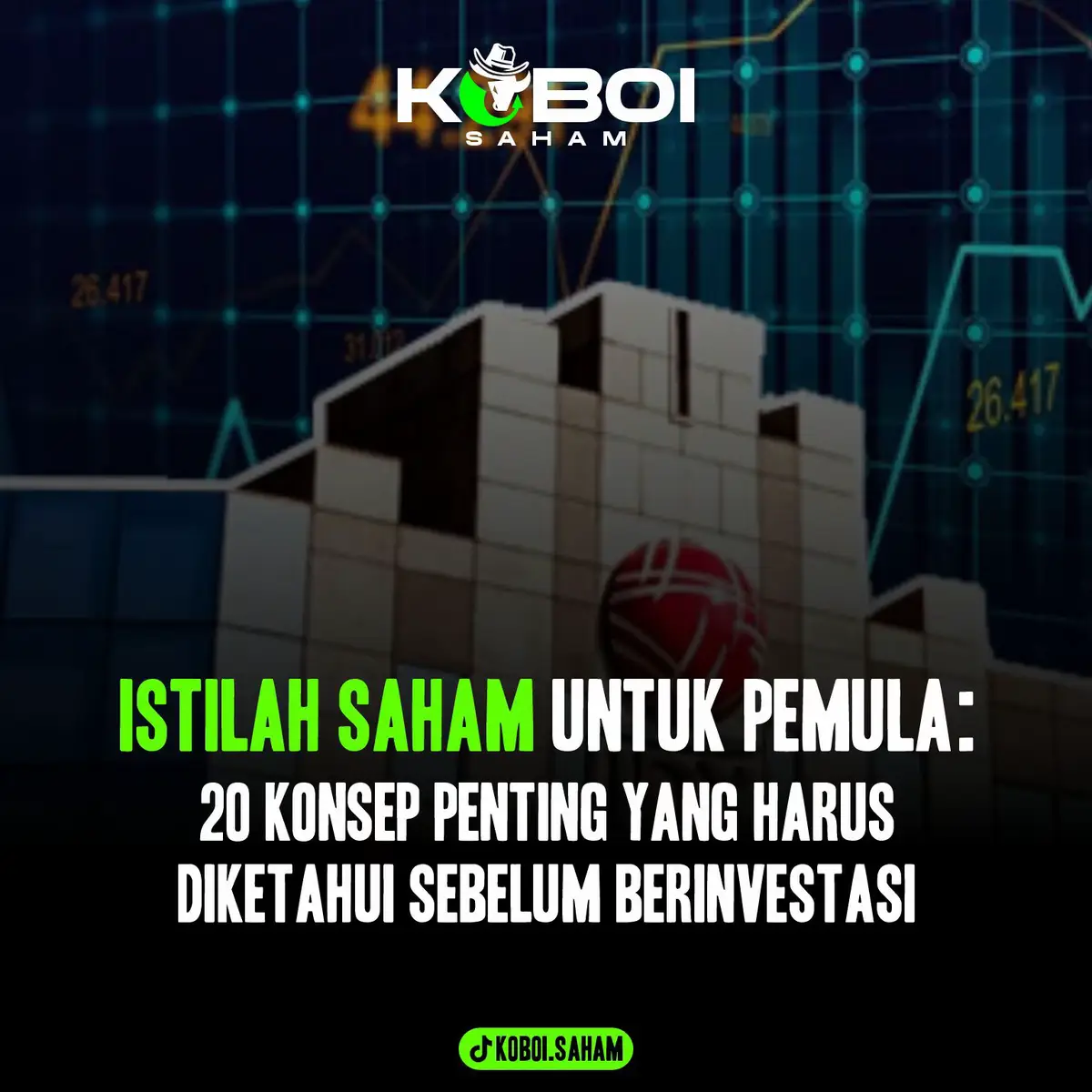 Pelajari cara investasi yang tepat, kembangkan disiplin dan jadilah investor yang sukses #saham #pasarsaham #koboisaham 