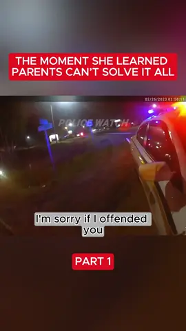 The Moment She Learned Parents Can’t Solve It All#cops #police #bodycam #copsoftiktok 
