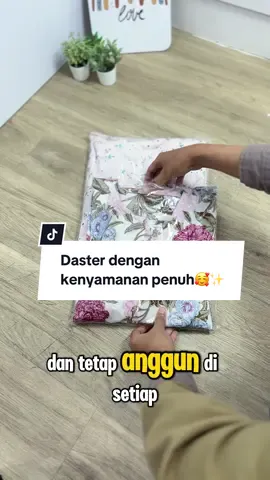 Kenyamanan dan kepercayaan diri hadir dalam satu daster🥰✨ #daster #dasterviral #OOTD #ideoutfit #racuntiktok 