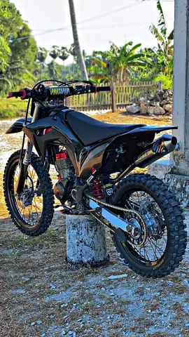 pesona motor kebun😍#crfblackwhite⚡️ #crf150lstandar #xyzbcab #bismillahrame 