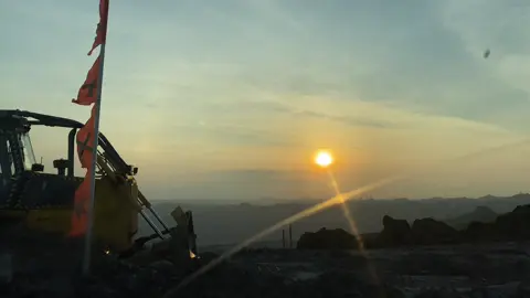 Sunrise + disposal + lagutimur✨ #tambangbatubara #fyp #4u #fypage 