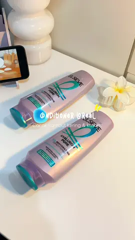 Rambut lembap & ringan tanpa lepek! Elseve Hyaluron Pure Conditioner, solusi rambut kering jadi halus & sehat seketika from @L’Oreal Paris Makeup & Hair #conditioner #conditionerloreal #conditioning #loreal #lorealparishaircare 