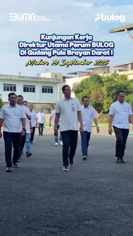 Hai Bestie Bulog ✋ Giat Kunjungan Kerja Direktur Utama Perum Bulog Di Gudang Pulo Brayan Darat I 19 September 2025 Hai Bestie Bulog ✋ Giat Penyaluran Bantuan Pangan di Perum BULOG Kancab Medan @prabowo @pco.ri @kementerianpertanian @a.amran_sulaiman @sudaru_sudaryono @perum.bulog @kementerianbumn  #BULOG #BULOGhadir #PemerintahHadir #BULOGSahabatPetani #BULOGSerapGabah    