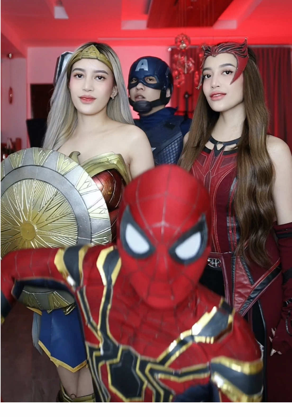 choose your hero🤩 wearing superheroes outfit for a day vlog! #sabbyandsophia #marietwins🐵👭 #fyp  ‼️⚠️FAKEBODY⚠️‼️ ‼️⚠️FAKESCENES⚠️‼️ ‼️⚠️FAKEWEAPON⚠️‼️ ‼️⚠️NO ONE IS HARMED IN THIS VIDEO⚠️‼️ 