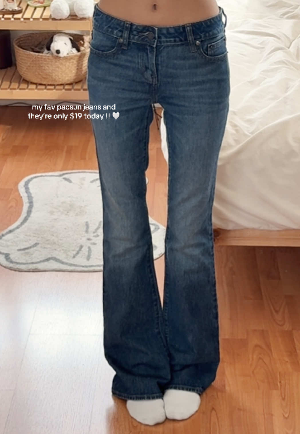 for ref im wearing size 22 and im 5’6” ★ #pacsun #bootcutjeans 