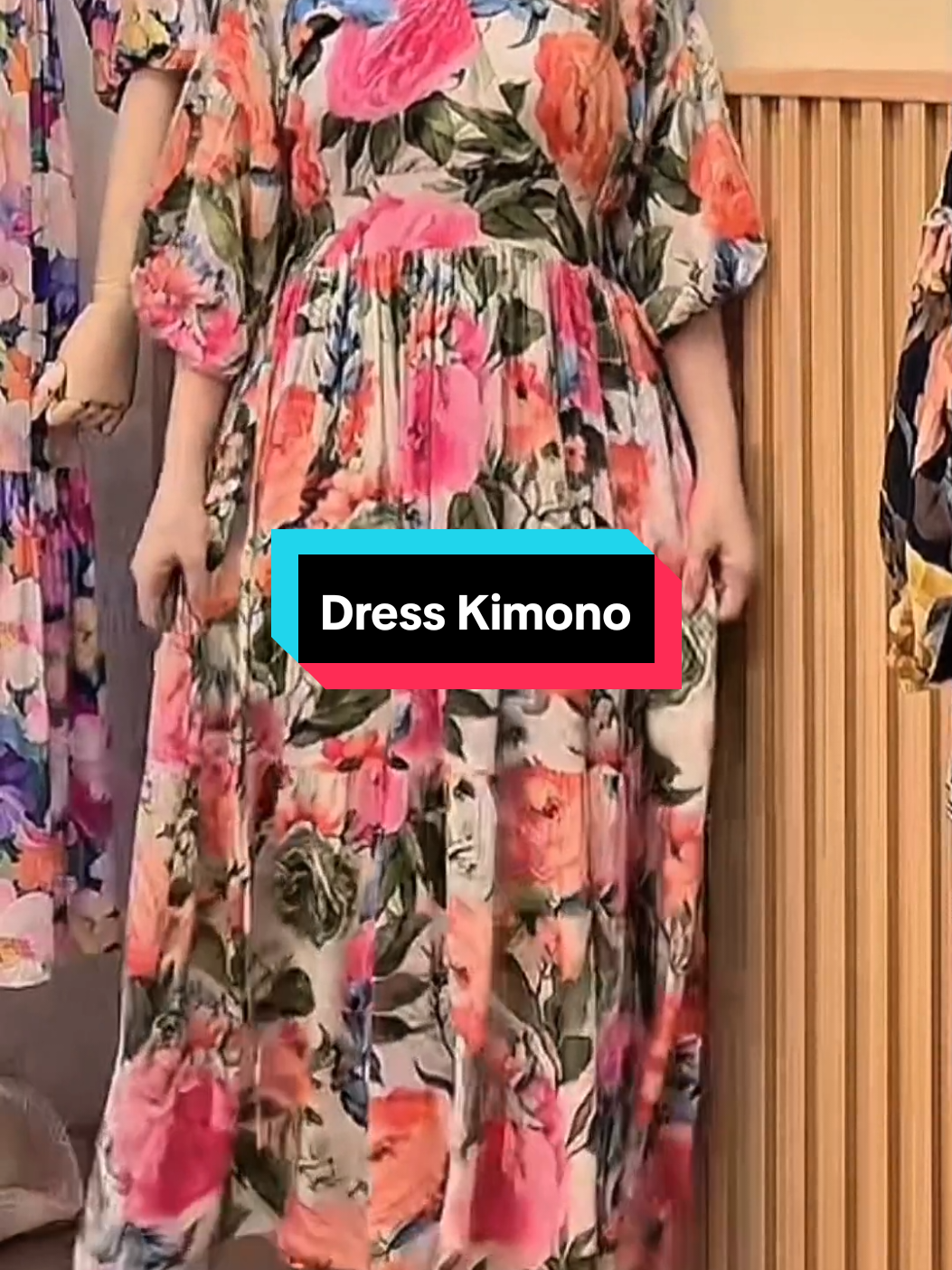 Dress Kimono Kimi Motif #dress #terbaru #daster #fyp #kimono 
