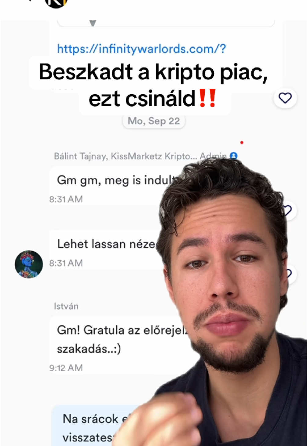 Ne ess pánikba semmi képp!