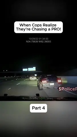 When Cops Realize They're Chasing a PRO!