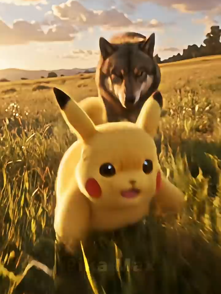 Baymax Saved Pikachu from a Scary Night! 😱 #shorts #story#pikachu #shorts #story #dog #icecream #Story #cat.