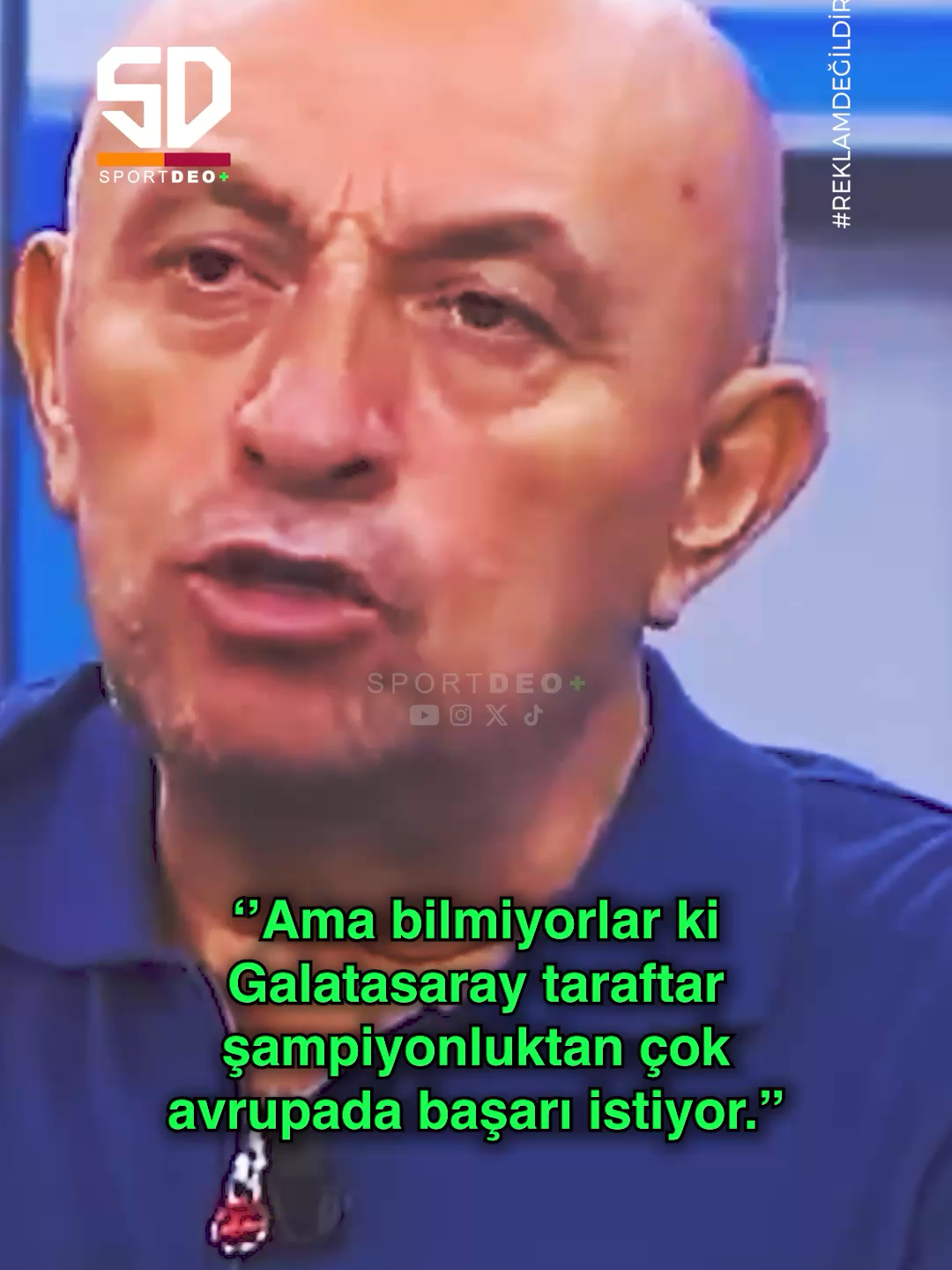 Sinan ENGİN, Tedesco'dan olmaz diyor ama bizim açıkçası çokta umurumuzda değil, biz Galatasaraylılar hedef avrupa diyoruz.. Şampiyonluk'tan ziyade Avrupa'da başarının peşindeyiz!