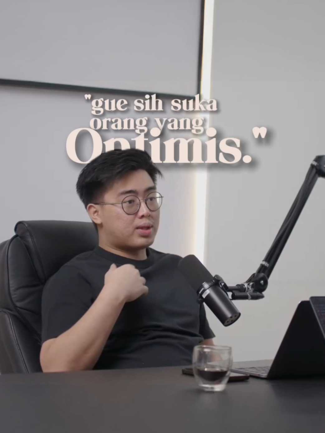 jadi orang jangan pesimis bro, jadilah orang yang selalu optimis🔥 #timothyronald #mindset 