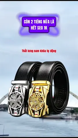 Thắt lưng nam khóa tự động #co_giao_cap_one #thatlungnam #daylungnam #xh #xuhuong 