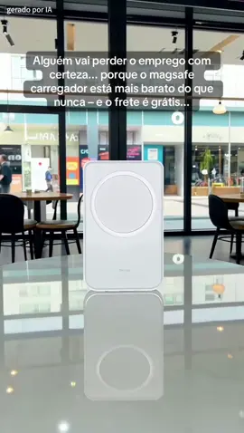 Promoção que não volta 🔌 #magsafe #carregador #iphone #android #fretegratis 