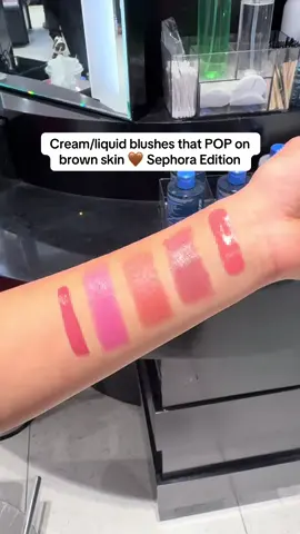 Brown girls, this one’s for you ✨ Here are the cream/iquid blushes from Sephora that actually SHOW UP and stay all day 💋 #sephora #sephoraaus #liquidblush #rarebeauty #hauslabs