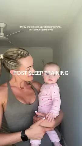 From 8-10 wake ups a night to just 1. Can’t believe how well it has worked! #sleeptraining #sleeptrainingbaby #babysleep #babysleeptips #babysleephelp 