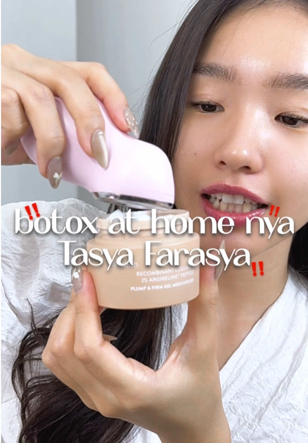 plumpy ✨ firm ✨ youthful skin, tanpa ribet!🫧🎀🤍☁️ #WardahFaceLift #FavoritTasyaFarasya #MoisturizerViral 