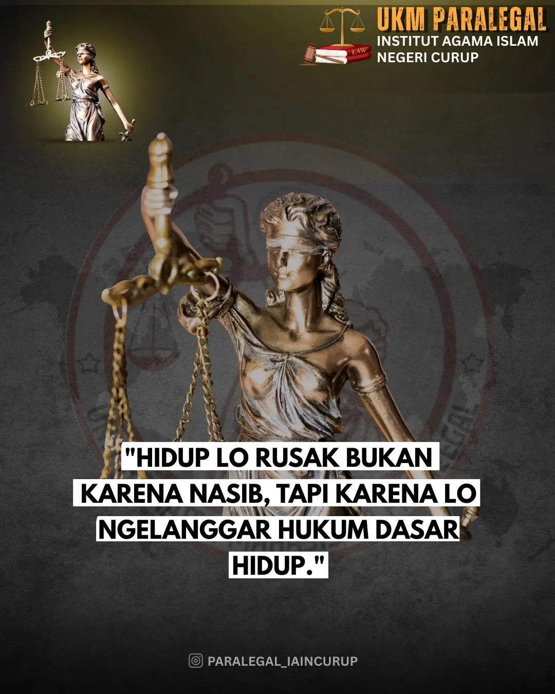 Kadang kita kira gagal itu karena dunia jahat. Padahal bukan, bro. Sering kali itu karena kita masih buta sama hukum dasar yang sebenarnya ngatur hidup kita sendiri. Kalau ngerti hukum ini, hidup bisa jadi lebih terarah. Yuk simak 5 hukum dasar berikut 👇 1. HUKUM Sebab Akibat (Karma Life Law) Apa yang kamu tanam, itu juga yang kamu panen. Kalau sering malas, hidup makin berat. Kalau rajin, jalan hidupmu akan terasa lebih mudah. Hidup nggak pernah salah dalam memberi balasan. 2. HUKUM Kebiasaan (Habit Law) Siapa dirimu sekarang adalah hasil dari kebiasaanmu setiap hari. Kalau tiap hari cuma scroll sosmed, jangan heran hidupmu stagnan. Bangun kebiasaan kecil yang bisa bikin kamu naik level. 3. HUKUM Balasan Sosial (Reciprocity Law) Perlakukan orang lain dengan baik, biasanya kamu juga akan diperlakukan baik. Tapi kalau sikapmu toxic, jangan heran kalau orang menjauh. Orang hanya memantulkan energi yang kamu keluarkan. 4. HUKUM Rasa Sakit & Pertumbuhan (Pain-Growth Law) Hidup yang terlalu gampang nggak bikinmu berkembang. Justru rasa sakit, kegagalan, dan penolakanlah yang membuatmu makin kuat. Ingat, sakit itu guru paling brutal, tapi juga paling jujur. 5. HUKUM Fokus (Focus Law) Dimana perhatianmu tertuju, di situ energi hidupmu mengalir. Kalau terus fokus ke masalah, hidupmu akan penuh masalah. Tapi kalau fokus ke solusi, kamu akan menemukan jalan keluar. Sederhana, tapi jarang yang benar-benar melakukannya. 🔥 Intinya, hidup itu punya polanya. Kalau kamu paham hukum dasarnya, hidup bisa kamu mainkan layaknya sebuah game. Kalau tetap cuek sama hukum ini, jangan salahkan siapa-siapa kalau akhirnya kamu jadi korban hidupmu sendiri. Jadi, pahami hukum ini, terapkan, dan mulai upgrade mentalmu sekarang juga! #logika #tamparankeras #fyppppppppppppppppppppppp  #hukum #hukumindonesia 