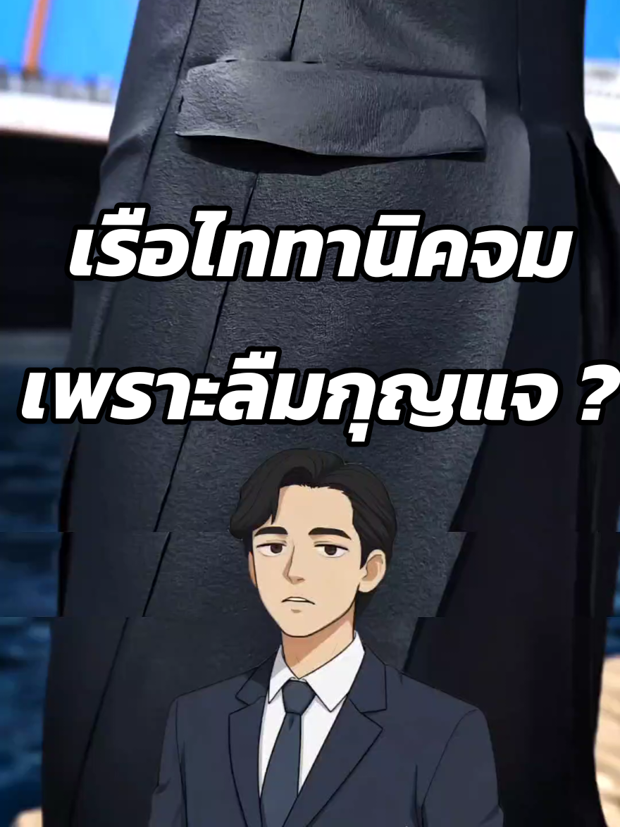 เรือไททานิคจมเพราะลืมกุญแจ #เล่าเรื่อง #ฟีดดดシ #fyp #สาระน่ารู้ #ความรู้รอบตัว  Cr Zack D Filmz 