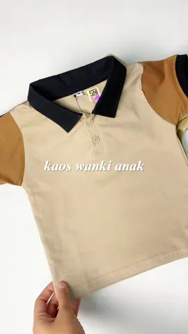 Wanki Bumi!🤩 Baju anak dengan warna natural, adem dipakai, gaya tetap kekinian. 🍂 #kaosanak #bajuanak #wankianak #atasananak #bajuanakmurah 