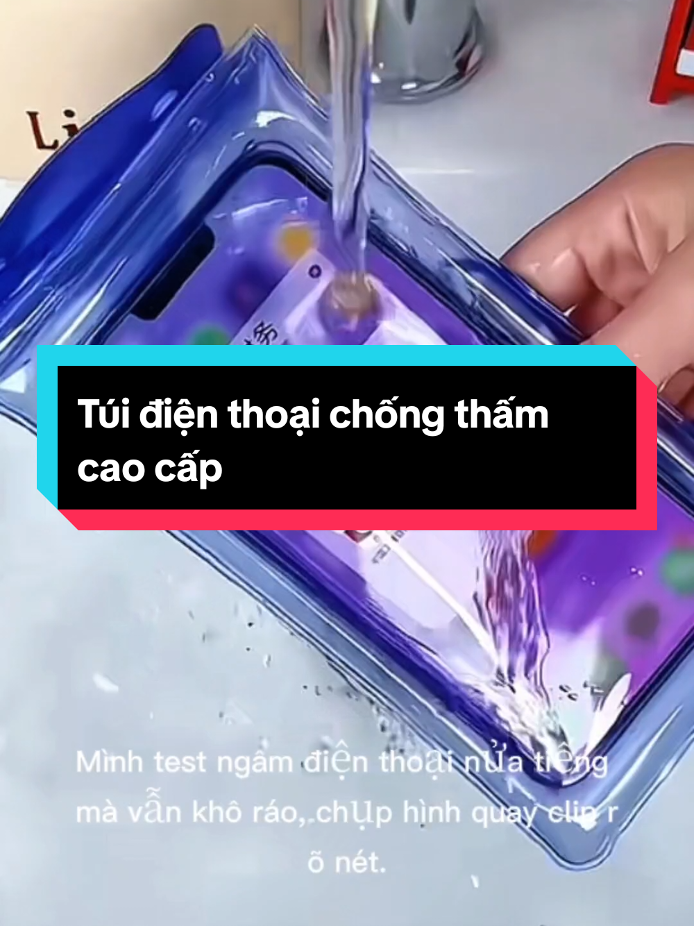 Túi đựng điện thoại chống nước cao cấp#tuidungdienthoaichongnuoc #tuidienthoaichongnuoc #tuidienthoaichongtham #tuidienthoaichongnuocmoinhat @Gia dụng tiện lợi 5.0 