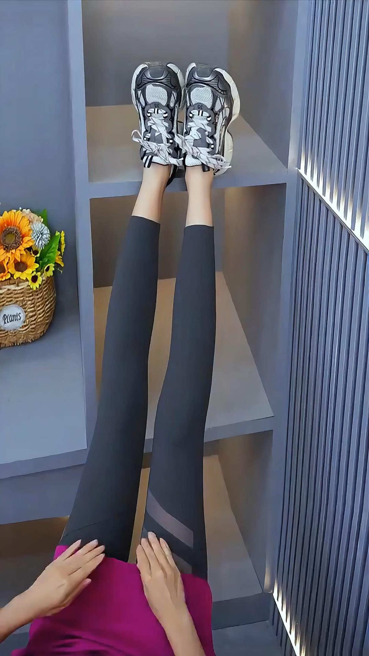 กางเกงโยคะ เลกกิ้งขายาว ผู้หญิ#tiktok 