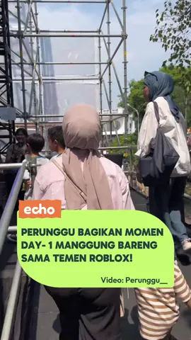 ✨Ga expect sama sekali! Perunggu bawa anak-anak untuk ikut manggung! Bahkan mereka buatkan konten lucu. 🤯🤣 Konten digambarkan Perunggu bawa teman roblox untuk ikut manggung! 🎮🎤 👉 Kalo kalian jadi Perunggu dan punya kesempatan bawa teman kecil atau teman Game, kira-kira siapa yang bakal kalian ajak? Coba Tag! 👀 #echo #mendadaknews #yourpopculturebestie 