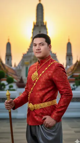 #ชุดไทยจากAI #บ่าวยโสธร🌾💕 